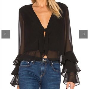 Like new Tularosa Winnie Blouse in black